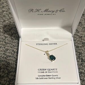 Green Quartz Necklace